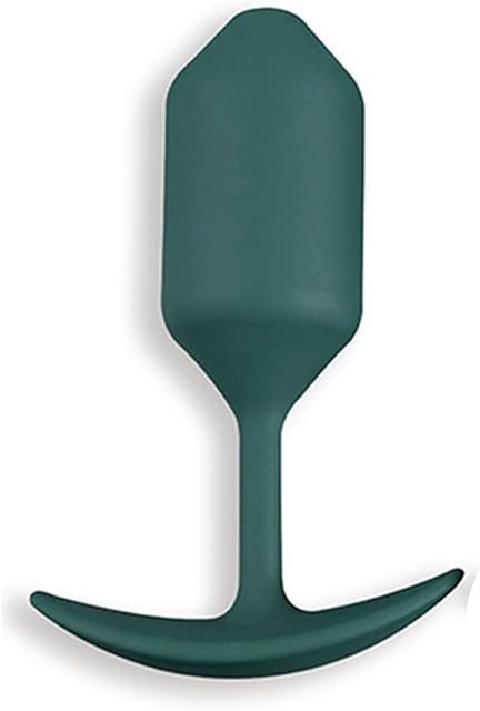 Weighted Anal Plug Silicone Anal Plug Anchor Type Base Butt Butt Plug with Steel Ball