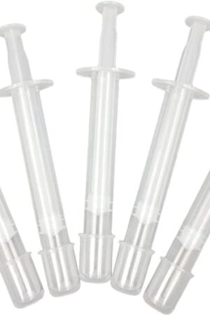 HEALLILY 100pcs Disposable Anal Vaginal Applicator Lubricant Applicator Personal Lube Tube Syringe Shooter Anal Launcher for Female Progesterone Suppositories
