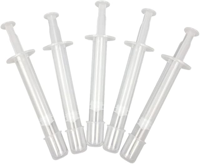 HEALLILY 100pcs Disposable Anal Vaginal Applicator Lubricant Applicator Personal Lube Tube Syringe Shooter Anal Launcher for Female Progesterone Suppositories