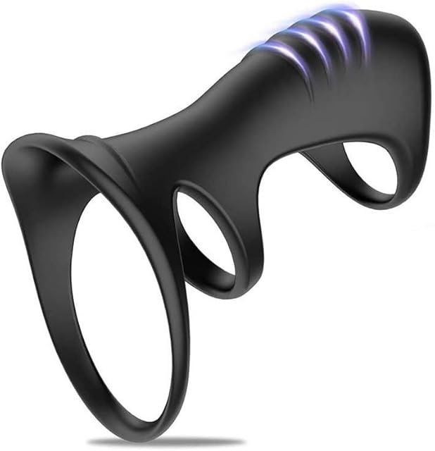 EndoH Penis Sleeve Cock Sleeve Penis Extender Penis Extension Sleeve Pennis Sleeve Enlarger Girth Enhancer with Anal Stimulator Cock Sheath Penis Pump Adult Toys Penis Ring Male Sex Toys, Black