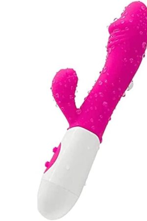 G Spot Vibrator Rabbit Vibrator - Women's G - Spot & Clitoral Stimulator Silicone Soft Vibrating Dildo Massager with 7 Modes Adult Sex Toy fo Rabbit Vibrator for Women