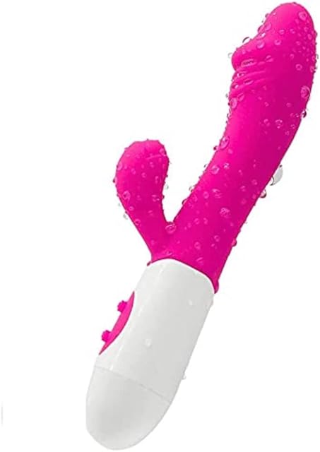 G Spot Vibrator Rabbit Vibrator - Women's G - Spot & Clitoral Stimulator Silicone Soft Vibrating Dildo Massager with 7 Modes Adult Sex Toy fo Rabbit Vibrator for Women
