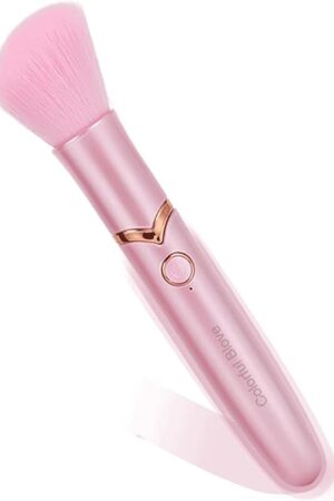 Discreet Mini Bullet Lipstick Vibrator with Sex Toy Storage - Personal Massagers for Women, Couples Sex Toys & Games, 2 in 1 Makeup Brush & G-Spot Clitoral Stimulator Tool Adult Sex Toys