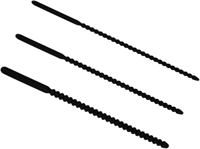ERUN Silicone urethral Plug Urethral Probe Wand Pearl Shape Chastity Holy Urethral Sound Beads Probe Urinary Dilator Urethra Masturbation Rod (3pcs)