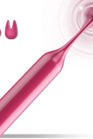 High-Frequency G Spot Clitoral Vibrator for Women - Adorime Super Powerful Mini Clitoris Stimulator with 10 Vibration Modes, Rechargeable Vibrating Massager Wand for Women for Sex Barbie Pink