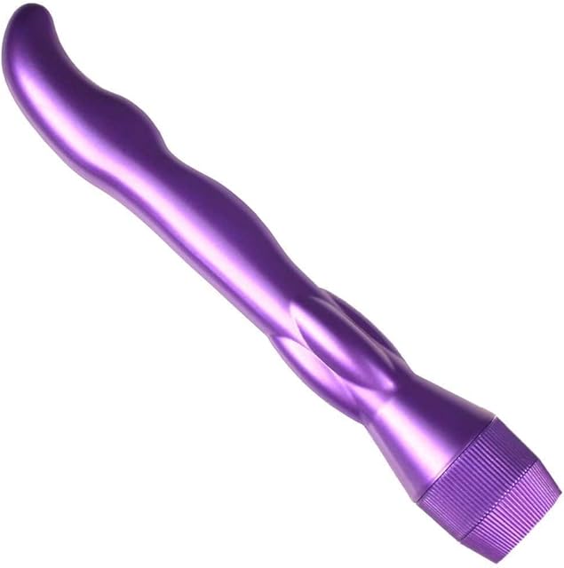 G-Spot Finder - Curved Tip, Rippled Textures, 5" Insertable Length - Multi-Speed Vibrations - ABS Plastic - Easy to Clean - Perfect for G-Spot, A-Spot, Clit Stimulation