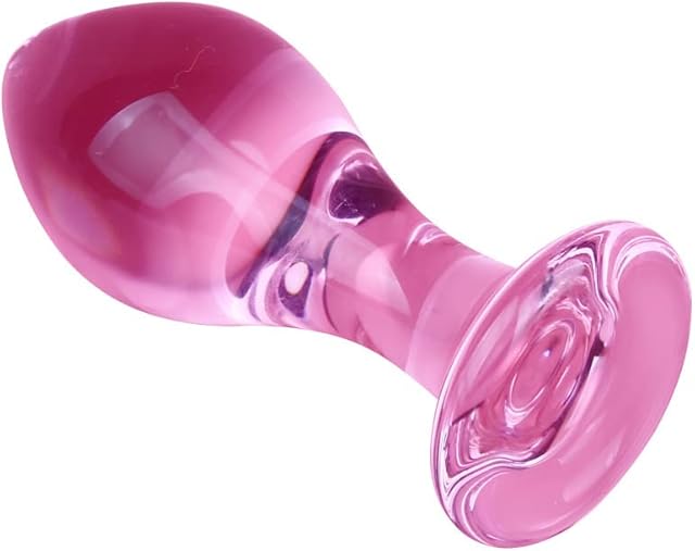 Anal Plug Prostate Massager Anal Strong Anal Sex Toy Crystal Pleasure Wand Glass Expand Anal Beads Plug for Men Butt Plug Kit Prostate Massage Anal Dildo