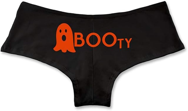 Halloween Boo Booty Short Panty Ladies