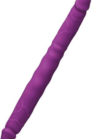 Colours - Double Pleasures - 12 Inch Silicone Double Dong (Purple)