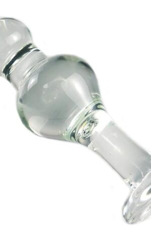 Anal Sex Toy Glass Butt Plug Prostate Massager Crystal Pleasure Wand Unisex G Spot Anal Sex Toy Backyard Dilators Anal Trainer Kit Thrusting Toys Glass Expand
