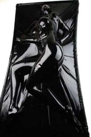 Bondage Gear - All - Extreme Black Latex Vacuum Bed - BLK