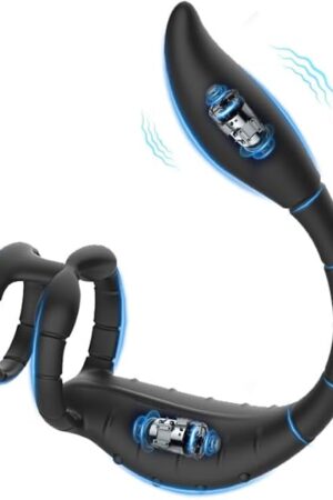Vibrating Cock Ring Prostate Massager Adult Sex Toys for Men - App Remote Control Vibrator, Scorpion Anal Butt Plug Prostate Massager 9 Vibration Modes Stimulator Couples Adult Sex Toys for Men Women
