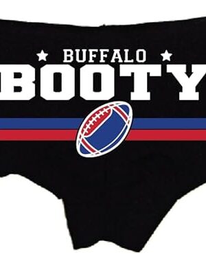 Buffalo Booty Womens Cheeky Panties Fun & Flirty Game Day Undies for Fans Idea