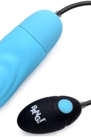7X Pulsing Rechargeable Silicone Vibrator - Blue