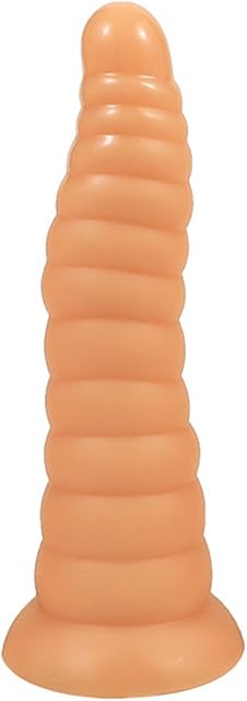 Butt Plug Anal Beads Cone Dildos for Hands-Free Play Prostate Massager Anal Bead Vaginal Plug with Strong Suction Cup Tapered Dildo Buttplug for Women Men Couple BDSM Juguetes Sexuales Anales Sex Toy