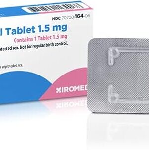 Emergency Contraceptive Pill for Women (10 Pack) - 15 mg Levonorgestrel Tablet - Reduces Chance of Pregnancy After Unprotected Sex - Compare to Plan B One-Step - Take Next Morning