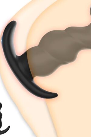 Wearable Butt Plug, Spiral Anal Plug, Anal Expander Adult Anal Toys for Men and Women SM Masturbation Device Flared Base Prostate Massager Sex Toys for Beginners Advanced Users