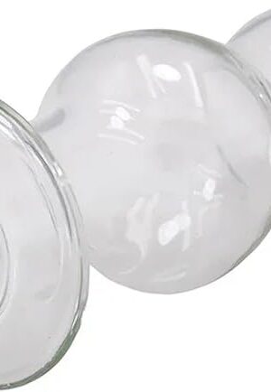 Anal Butt Plug 3 Size Choose Glass Hollow Butt Plug Glass Anal Plug Masturbator Anal Sex Toys for Women Men Gay