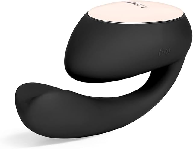 LELO IDA Wave Dual App-Controlled Vibrator with 2 Powerful Motors and 10 Vibration Settings - Remote Control Sex Toy for Women and Couples, Black
