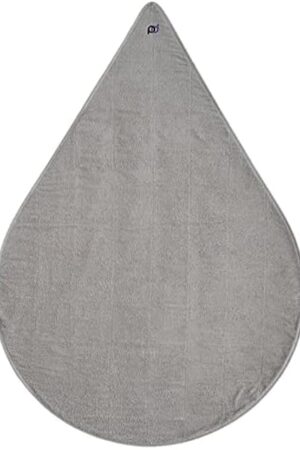 Waterproof Play Mat ? Reusable, Quiet & Discreet Blanket for Adults ? Washable Leakproof Surface Protector in Light Gray, 57 inch x 40 inch
