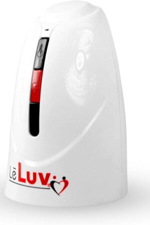 LeLuv iPump Smart Programmable Rechargeable Penis Pump Head Unit with USB Cable - White