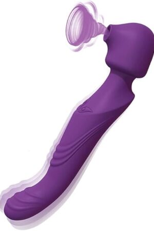 Clitoral Sucking Toy G spot Vibrator, Vibrating Adult Sex Toys for Women Pleasure with Two Kinds of Stimulation Heads Replacement Massage, Dildo Vibrator Stimulator, Personal Massager Sex Games
