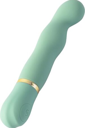 Bria Waterproof Vibrator Teal Silicone