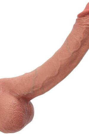 11 Inch Long Dildo, Skin-Like Big Dildo with Strong Suction Cup Lossless No54 Sex Toy