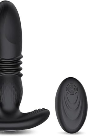 Generic Anal Plug Thrusting Vibrating Butt Plug Anal Vibrator Remote Sex Toys for Women Ass Anal Dildo Prostate Massager Men Butt Plug Masturbator