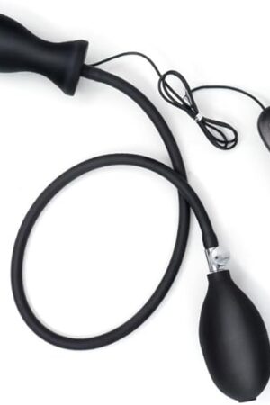 Generic Anal Plug Vibrator Inflatable Silicon Huge Big Anal Plug Dildo Pump Anal Plug Expandable Prostate Massager Butt Plug Adult Anal Sex Toy