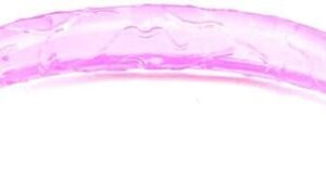 Honeypleasures 18 inch Realistic Double Ended Double Sided Dildo for Vaginal or Anal Penetration Girl on Girl Partner or Solo Play Pink