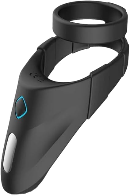 Vibrating Rechargeable Silicone Penis Ring and Taint Stimulator