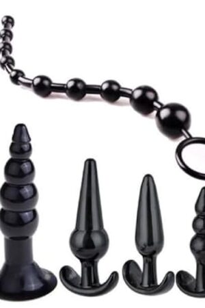 7PCS Silicone Anal Plug Sets Silicone Butt Plug Adult Sex Toys Anal Dildo Training Kit G-spot Prostate Massager Anal Plugs Stimulation Toy for Beginner Adult Women and Men Couple SM Game Bedroom