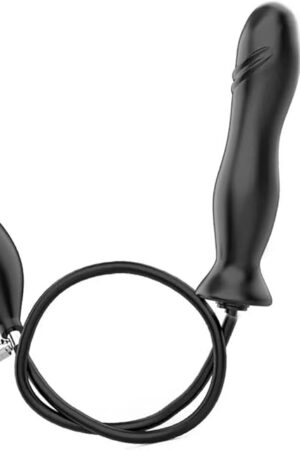 Inflatable Anal Plug Training Toy, Silicone Anal Sex Toys for Beginners, Prostate Massager Anal Butt Plugs Starter Kit for Women and Men, Soft Anal Toys Waterproof Silicone Butt Sex Trainer