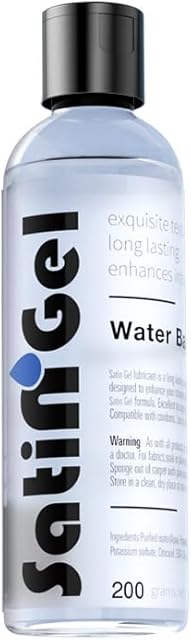 Water-Based Lubricant,Lube for Women,Men and Couples,Long-Lasting Water-Resistant,Safe Use with Latex Condoms,Natural Ingredients 6.7 Fl Oz