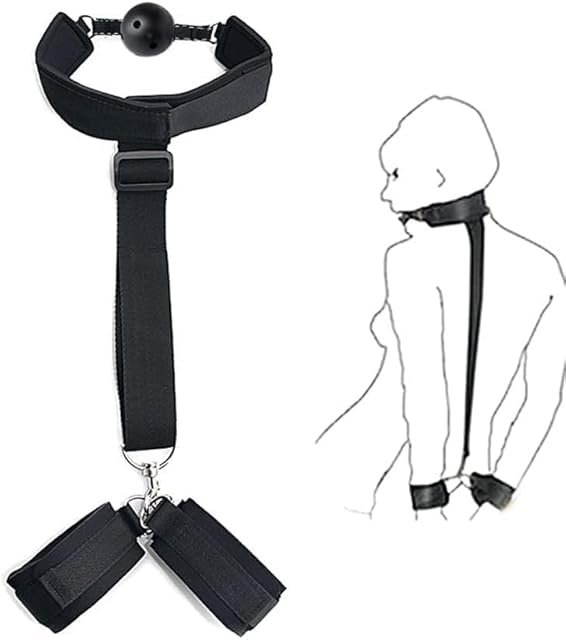 BDSM Sex Bondage Restraints Kit Set Toys Bed Restraints for Ankle and Wrist Bar Thigh Restraints Sex Bondage Gear & Accessories Handcuffs Sex Resistance Bands Bed Adult Set Couples Bedroom Sweater F6