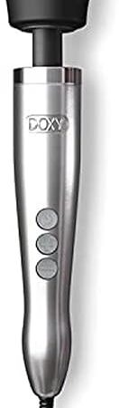 DOXY Die Cast Personal Massager for Women - Adult Toy Luxurious Female Vibrator Sex Wand Massager - Wand Vibrator Deep Tissue Massager - Plug in Vibrating Wand Massager for Women - Sex Toys for Her