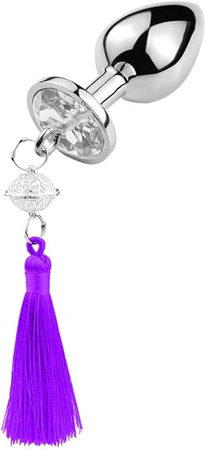 Anal Sex Toy Beads Butt Plug Prostate Massager with Safe Pull Ring Unisex G Spot Anal Sex Toy with Small Bell Backyard Dilators Anal Trainer Kit Thrusting Toys Set