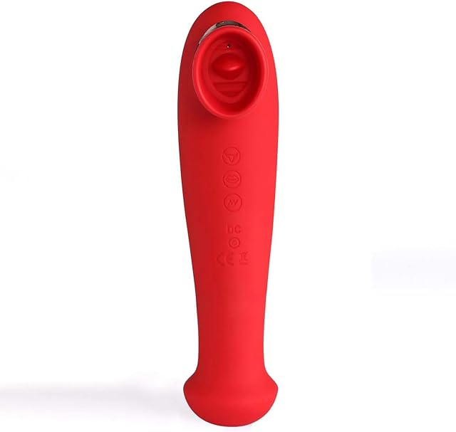 Destiny 15-Function Rechargeable Suction + Vibration + 3 Motors (Red)