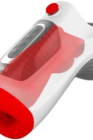 Automatic Male Masturbator Adult Sex Toys Leten Air Blast Blowjob Simulator Milking Machine with 3 Sucking & Vibrating Modes & 7 Frequency & Flow Control Valve, Penis Massage Stimulator Pocket Stroker