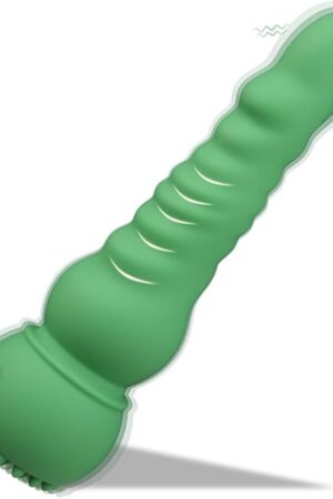 AV Vibrator Wand Dildo Clitoral Stimulator Sex Adult Toys, 10 Powerful Vibration Modes Massager G-spot Anal Rechargeable Silicone Waterproof Dildo,Monster Sex Toys for Women Couples