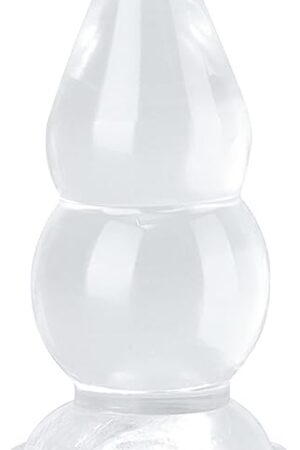 Giant Butt Plug Suction Cup Dildo Flexible Anal Trainer Anus Expander Men Women Anal Beads Sex Toys BDSM Vaginal Masturbation (M)