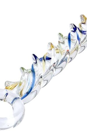 Adult Sex Toy Glass Anal Butt Plug Crystal Glass Anal Trainer for Women for Couple Pleasure Anal Trainer Kit Butt Plug Sex Toy Stimulation Adult Sex Toys for Men Women