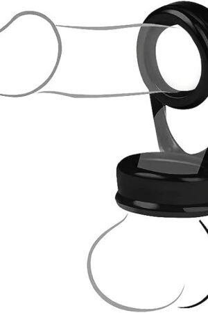 Cock Rings, Silicone Penis Rings, Erection Enhancing, Long Lasting Stronger, Cockrings Adult Sex Toys for Men Black