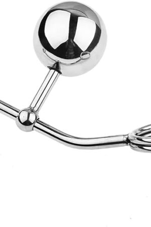 Waterproof Metal Anal Plug,Hook &Trainer Kit for Beginners Butt Plug Anal Ease & Comfort,for Couples Sex Toys