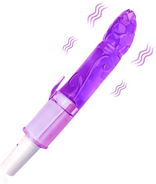 Crystal Flirt Stick,Vibrating Beads Anal Plug Waterproof G-spot Anal Sex Toy for Men, Women and Couples (1)