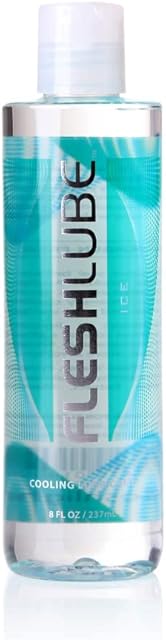 Fleshlube Ice | Gently Cooling Lubricant | 8 Ounces