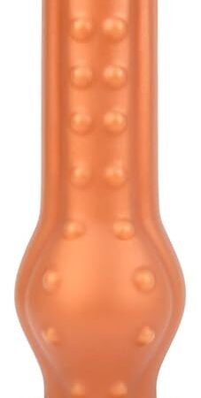 FST Ultra Soft Liquid Silicone Butt Plug with Strong Suction Cup and Massage Particles for Male Prostate Stimulation Women Vaginal Masturbation Sex Toy (L)