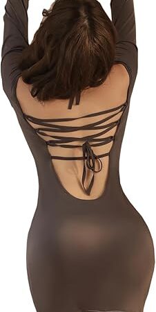 Women's Basic Sleeveless/Long Sleeved Tube Top Sexy Strapless/Shoulder Straps Bodycon Midi Club Dress Party Night