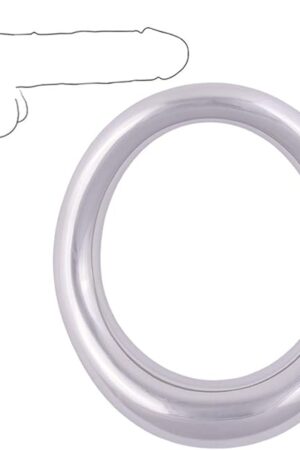 Cock Ring Metal Penis Ring is Sleek and Comfortable Cock Rings for Men Made of Medical Grade Stainless Steel Penis Rings There are 4 Different Sizes Arc Ring Without Edges (Silver White, 1.5 in)